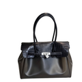 Semi-Flap Crocodile-Embossed Jelly Bag (TPU)