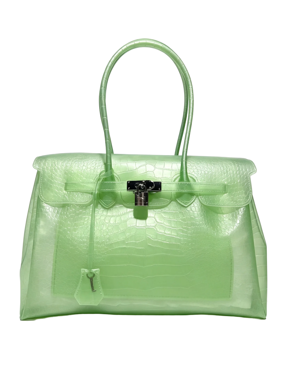 Crocodile-embossed jelly bag-TPU