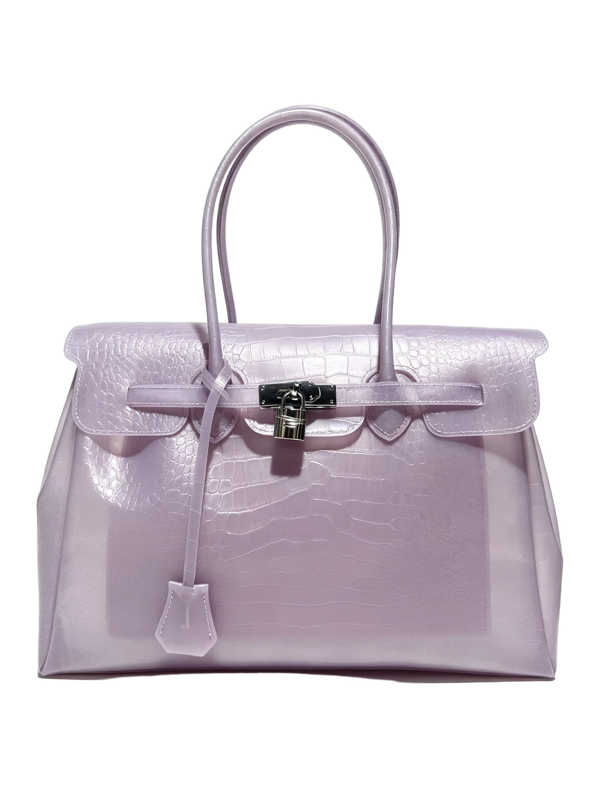 Crocodile-embossed jelly bag-TPU