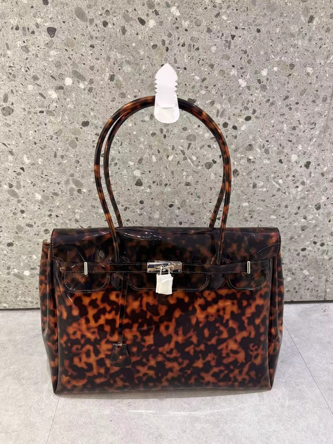 Leopard Print Jelly Bag - TPU