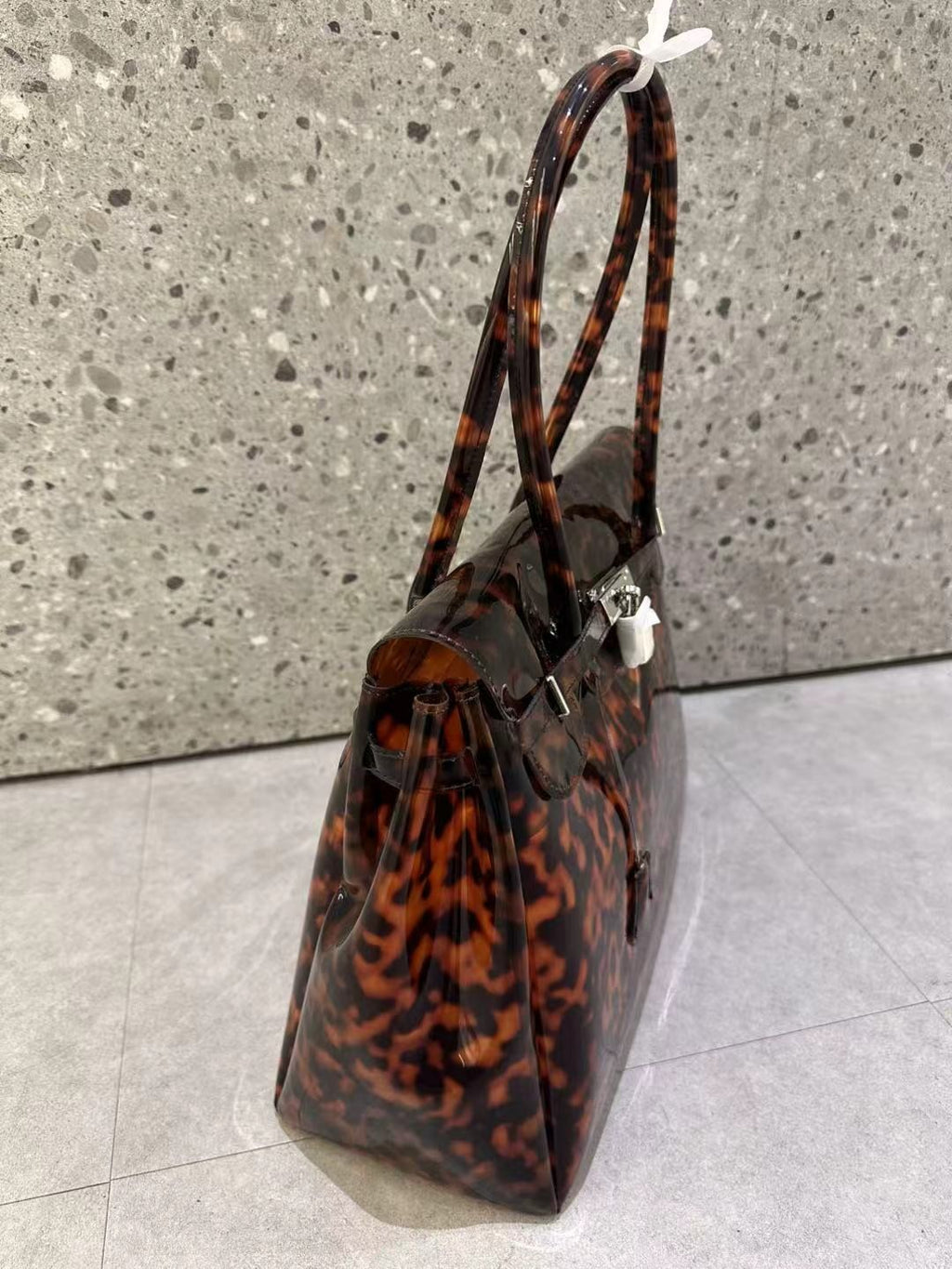 Leopard Print Jelly Bag - TPU