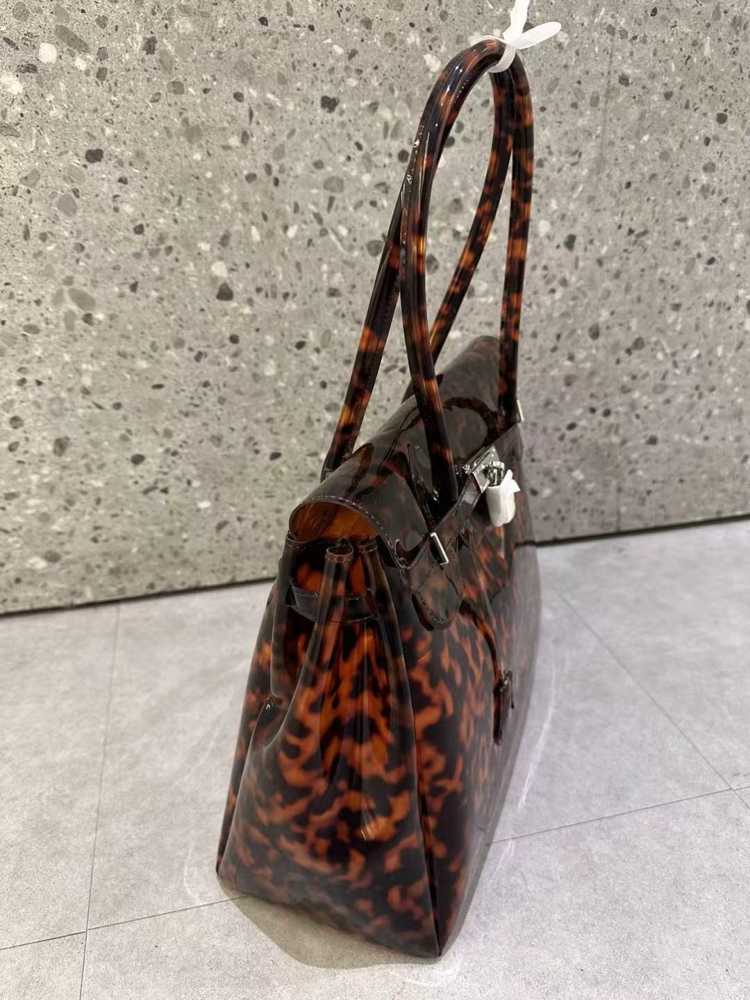 Leopard Print Jelly Bag - TPU