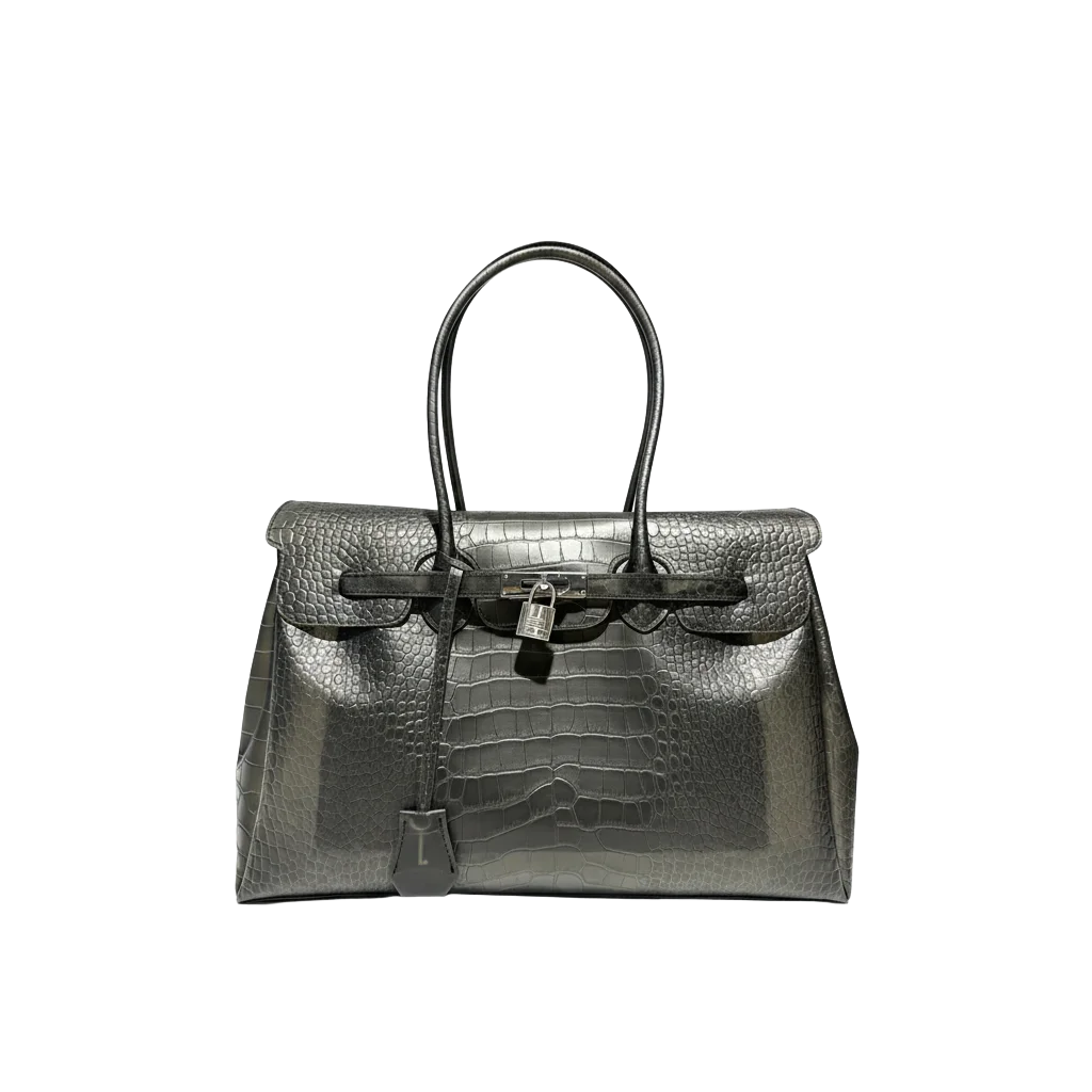 Crocodile-embossed jelly bag-TPU