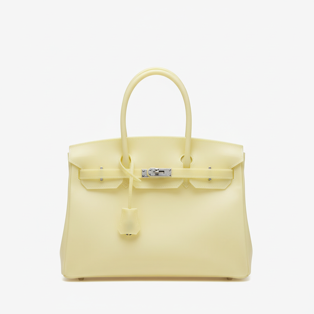 Light Yellow Jelly Bag - Front