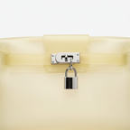 Light Yellow Jelly Bag - Lock Detail