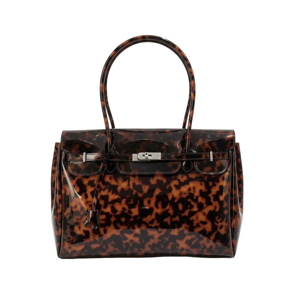 Leopard Print Jelly Bag - TPU